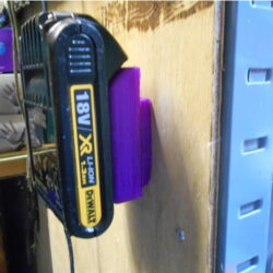 Dewalt 18 volt XR battery holder / mount