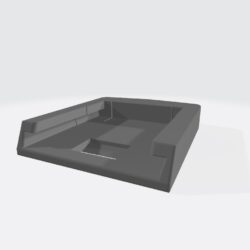 Bosch 14.4 volt battery holder / mount