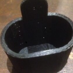 Makita 9.6 volt round battery mount / holder