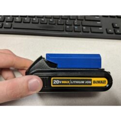 Dewalt XR battery holder / mount - 2 sizes