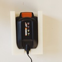 Worx power-share charger & battery mount / holder