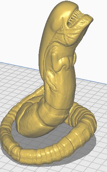 Alien - chest buster - freestanding high definition - Image 2